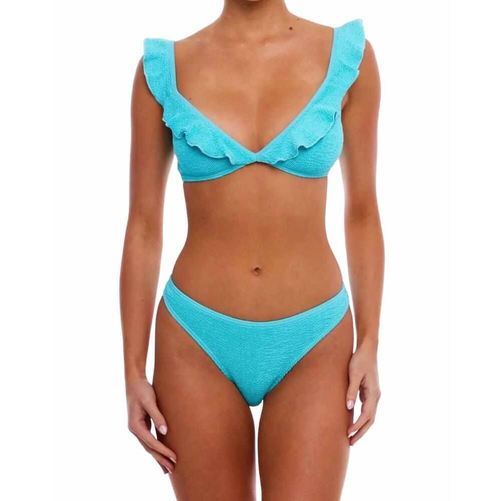 NEW LOVE & BIKINIS cozumel swim bikini in aqua